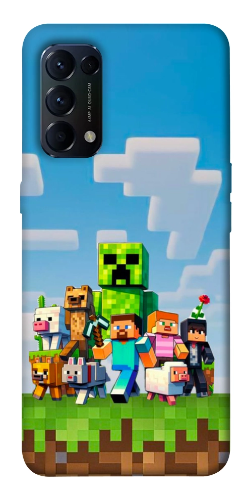 Чехол Block Adventure для Oppo Reno 5 4G