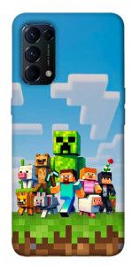 Чехол Block Adventure для Oppo Reno 5 4G