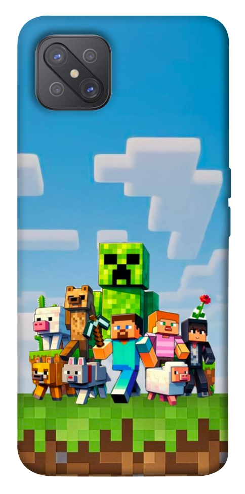 Чехол Block Adventure для Oppo A92s
