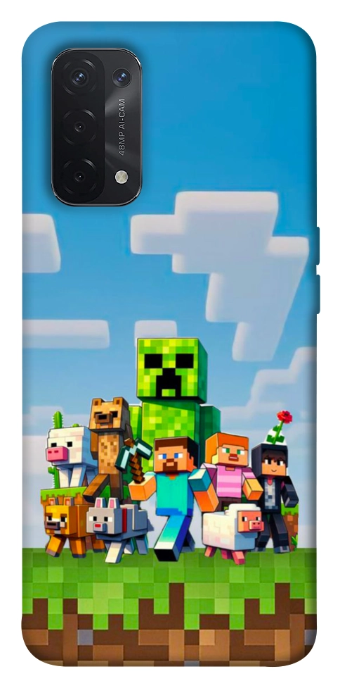 Чехол Block Adventure для Oppo A74 5G