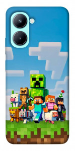 Чехол Block Adventure для Realme C33
