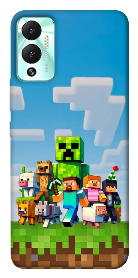 Чехол Block Adventure для Infinix Hot 12 Play