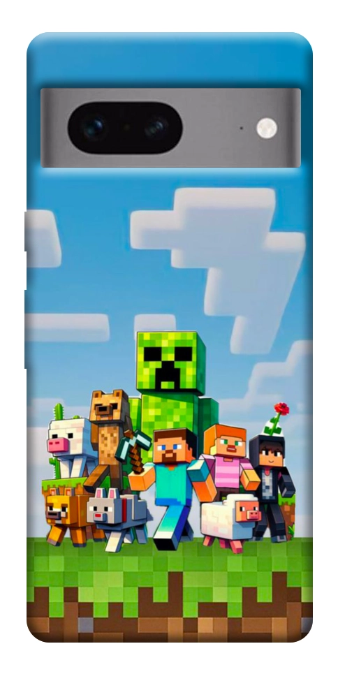 Чехол Block Adventure для Google Pixel 7