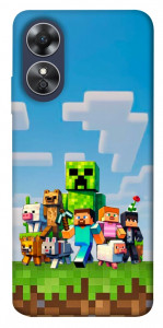 Чехол Block Adventure для Oppo A17