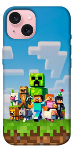 Чехол Block Adventure для iPhone 15