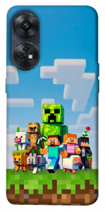 Чехол Block Adventure для Oppo Reno 8 T 4G