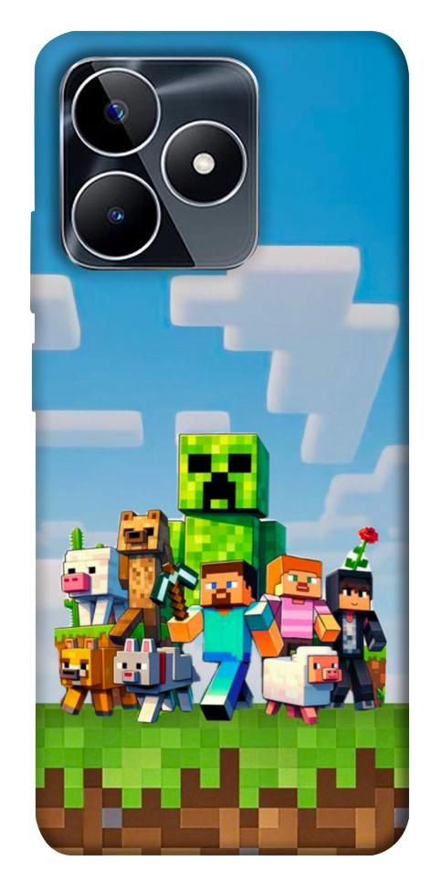 Чехол Block Adventure для Realme C53