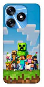 Чехол Block Adventure для TECNO Spark 10
