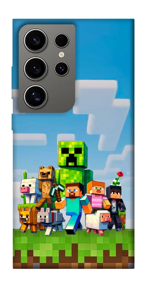 Чехол Block Adventure для Galaxy S24 Ultra