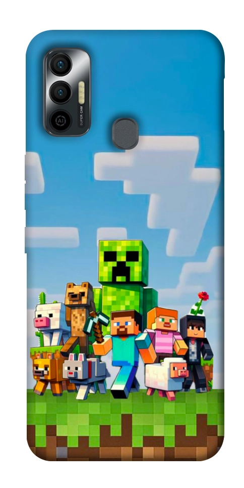 Чехол Block Adventure для TECNO Spark 7
