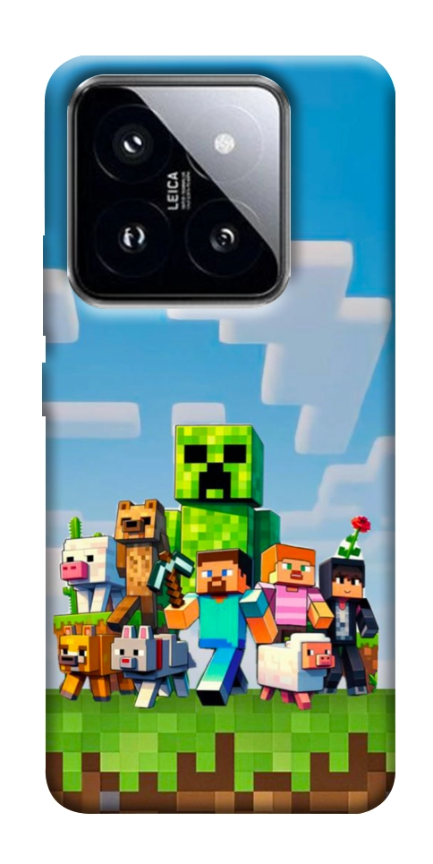 Чехол Block Adventure для Xiaomi 14 Pro