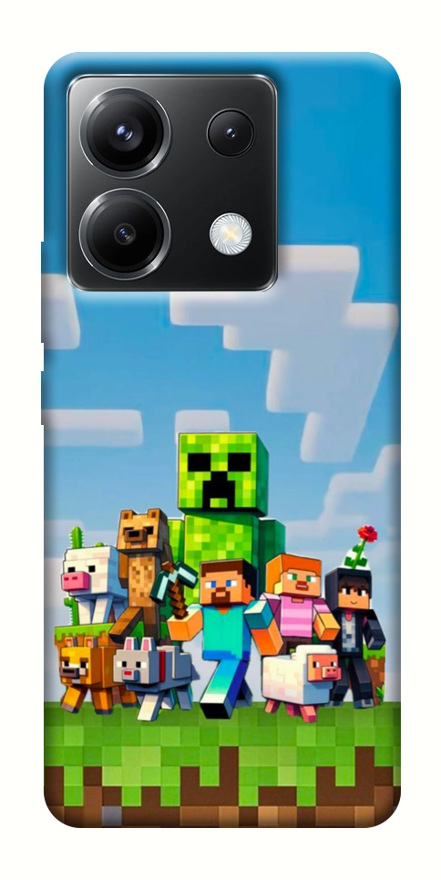 Чехол Block Adventure для Xiaomi Poco X6