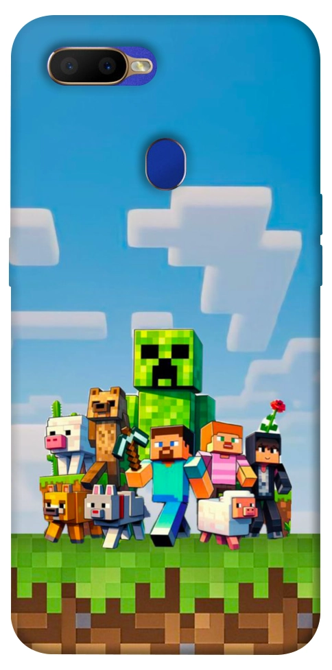 Чехол Block Adventure для Oppo A7