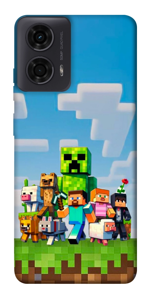 Чехол Block Adventure для Motorola Moto G24