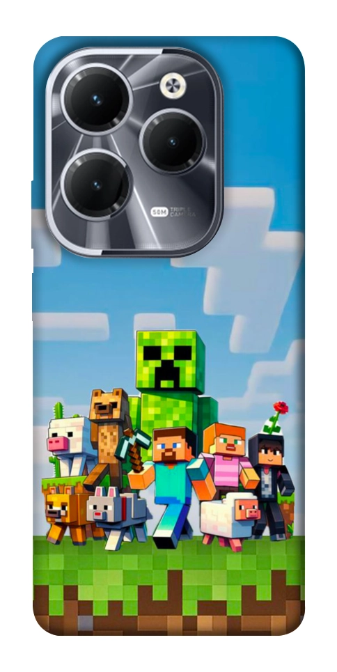 Чехол Block Adventure для Infinix Hot 40 Pro