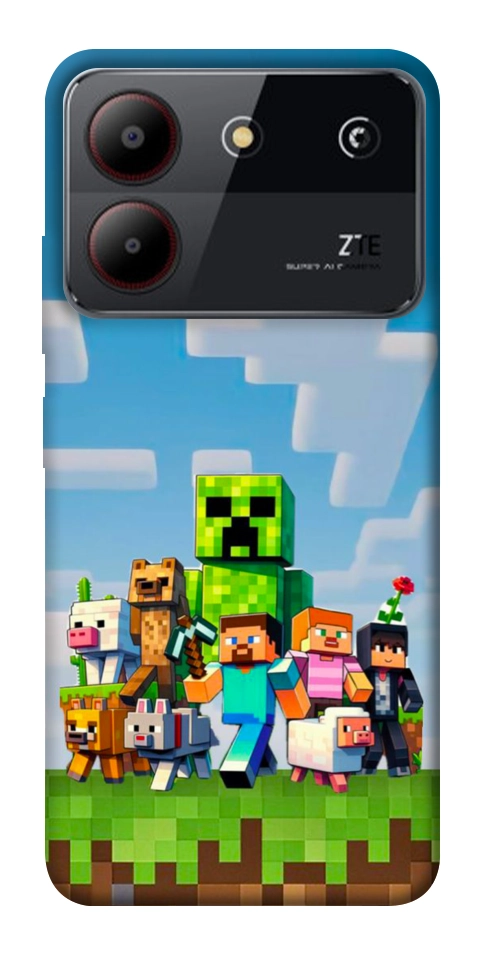 Чехол Block Adventure для ZTE Blade A54 4G