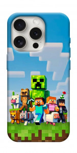 Чехол Block Adventure для iPhone 16 Pro