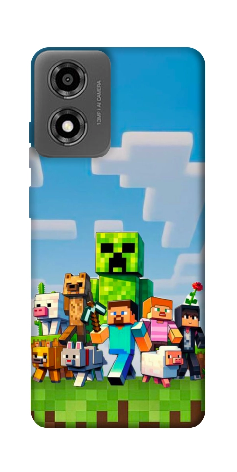 Чехол Block Adventure для Motorola Moto E14