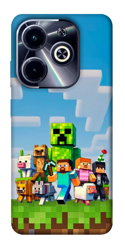 Чехол Block Adventure для TECNO Spark 20