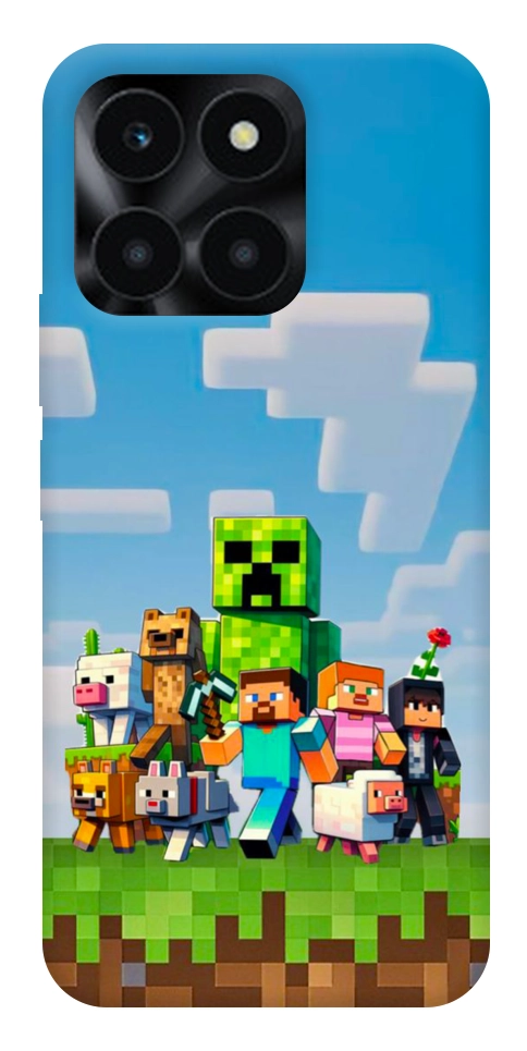Чехол Block Adventure для Huawei Honor X6a