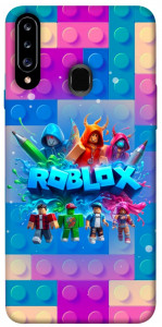 Чехол Brick logo для Galaxy A20s (2019)