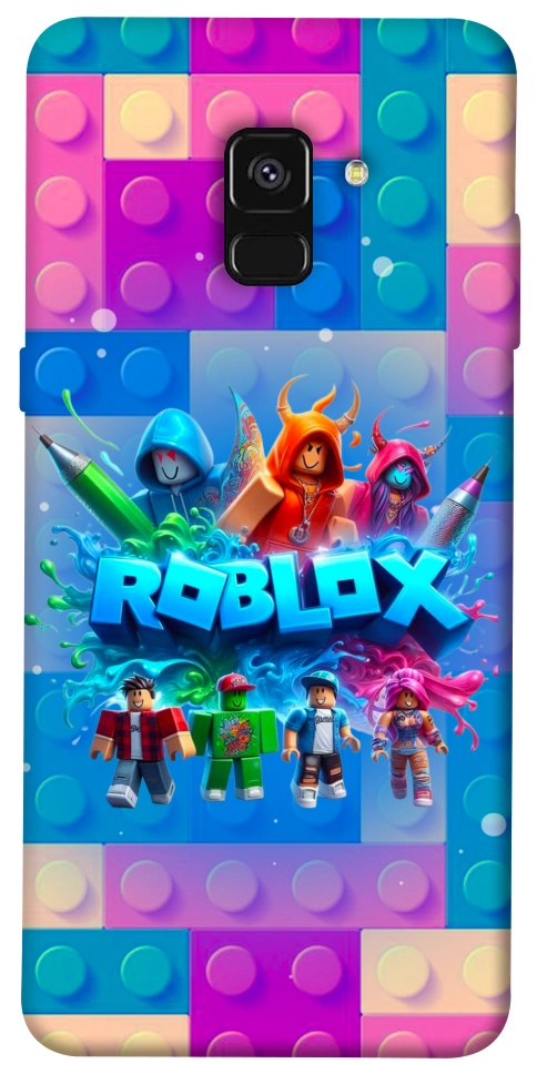 Чохол Brick logo для Galaxy A8 (2018)