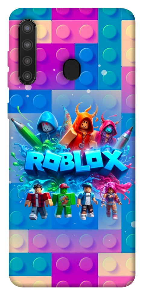 Чехол Brick logo для Galaxy A21