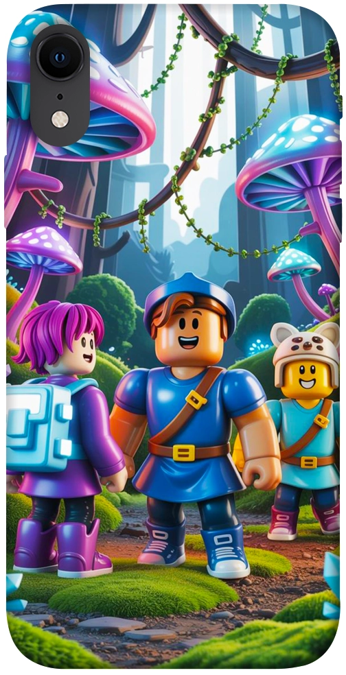Чехол Mushroom forest для iPhone XR