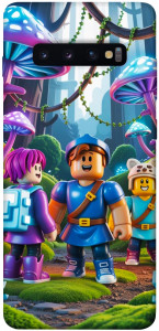 Чехол Mushroom forest для Galaxy S10 Plus (2019)