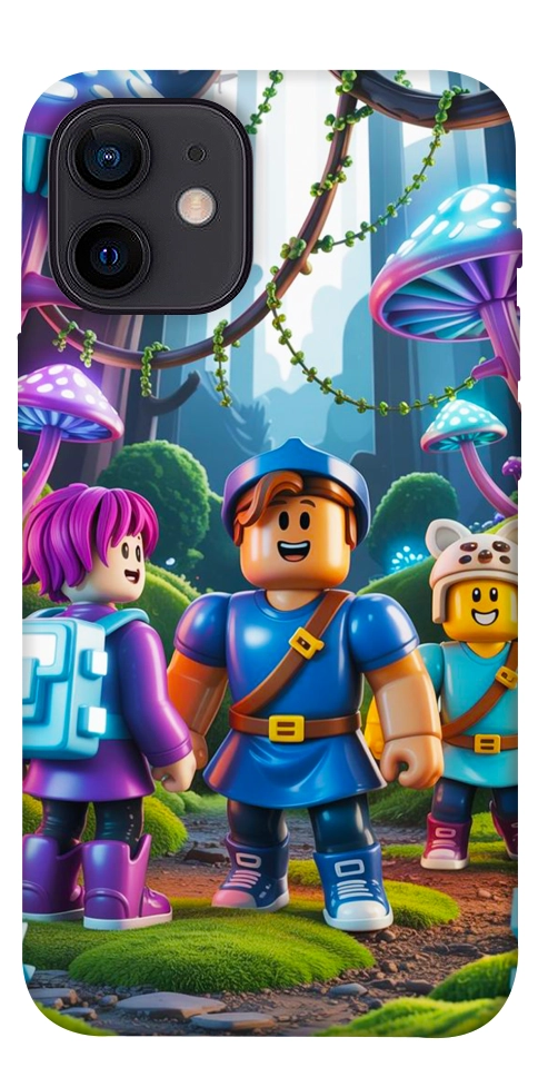 Чохол Mushroom forest для iPhone 12 mini