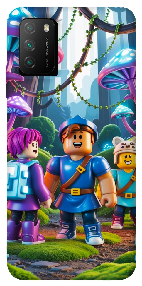 Чехол Mushroom forest для Xiaomi Poco M3