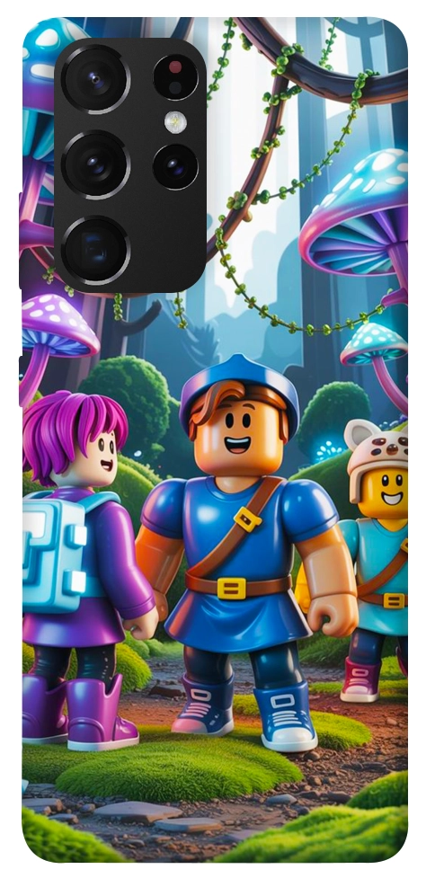 Чехол Mushroom forest для Galaxy S21 Ultra