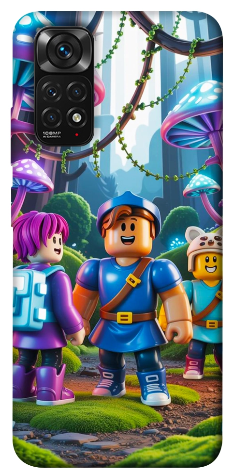 Чехол Mushroom forest для Xiaomi Redmi Note 11 (Global)