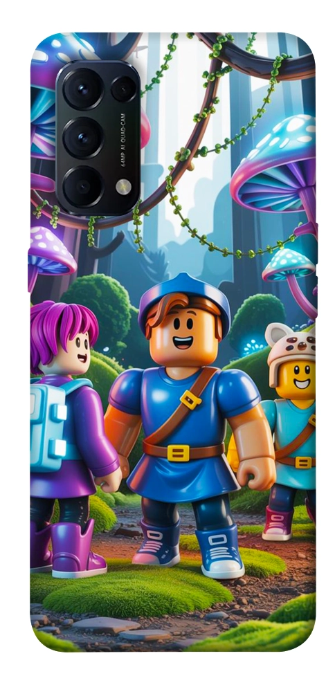 Чехол Mushroom forest для Oppo Reno 5 4G