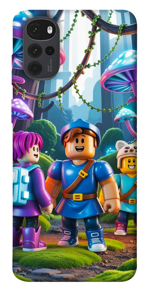 Чехол Mushroom forest для Motorola Moto G22