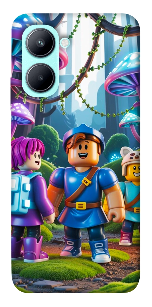 Чехол Mushroom forest для Realme C33