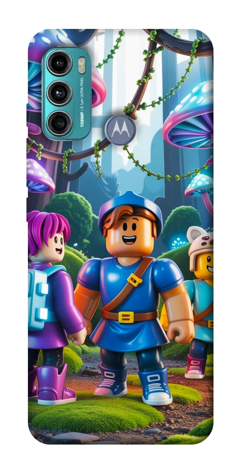 Чехол Mushroom forest для Motorola Moto G60