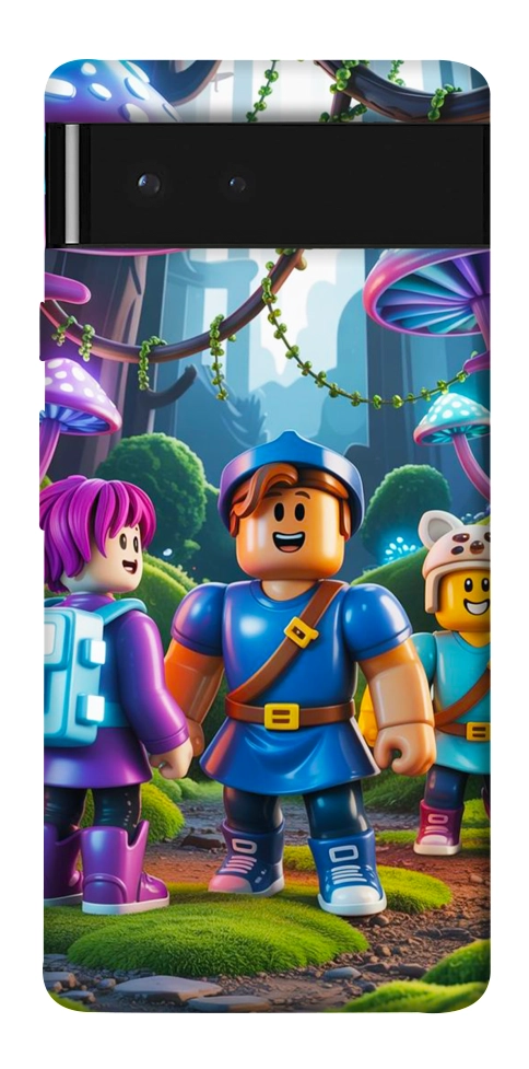 Чехол Mushroom forest для Google Pixel 6