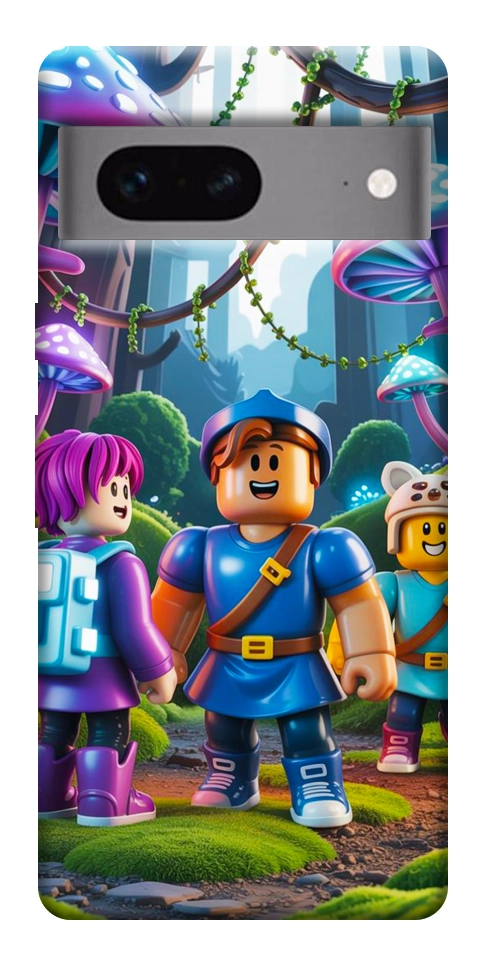 Чехол Mushroom forest для Google Pixel 7