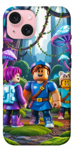 Чехол Mushroom forest для iPhone 15
