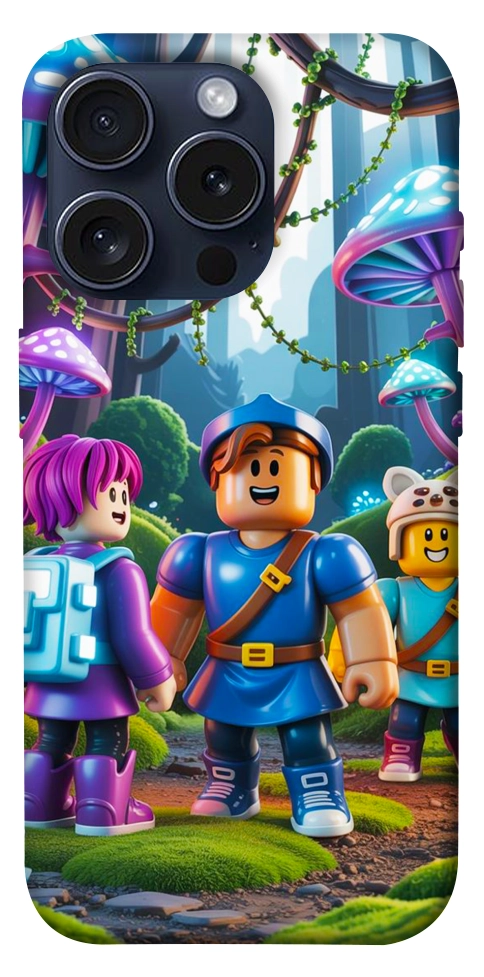 Чохол Mushroom forest для iPhone 15 Pro