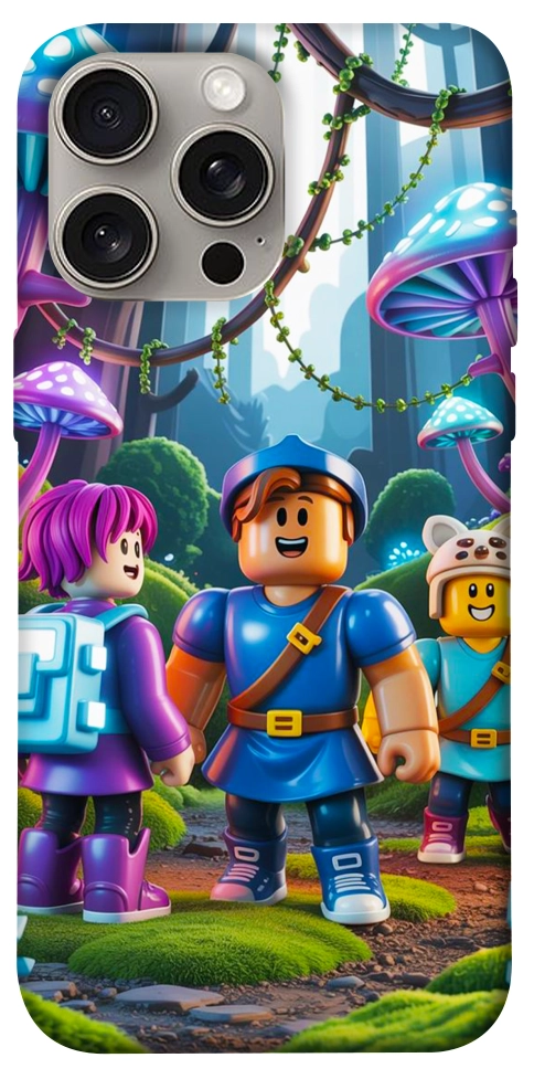 Чехол Mushroom forest для iPhone 15 Pro Max