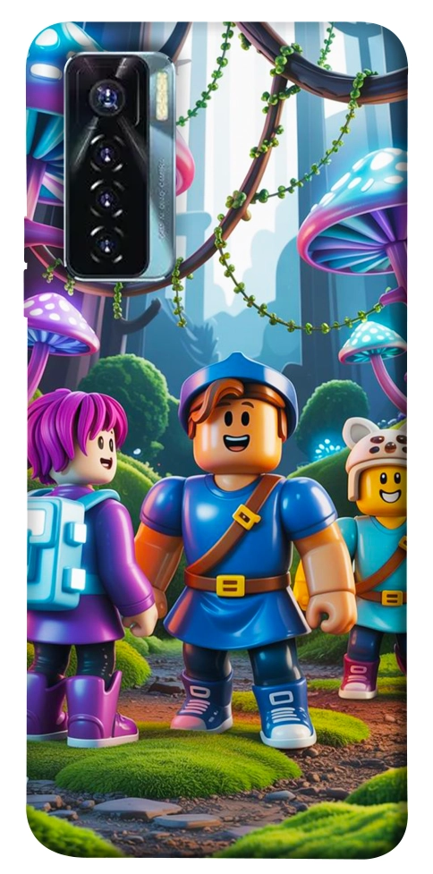 Чехол Mushroom forest для TECNO Camon 17 Pro