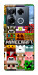 Чехол Minecraft collage для Infinix Note 40 Pro 4G
