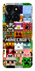 Чохол Minecraft collage для Huawei Honor X6a