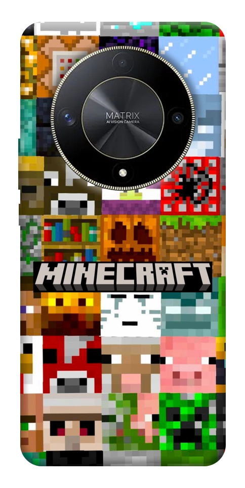 Чохол Minecraft collage для Huawei Magic6 Lite