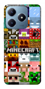Чохол Minecraft collage для Realme C63 4G