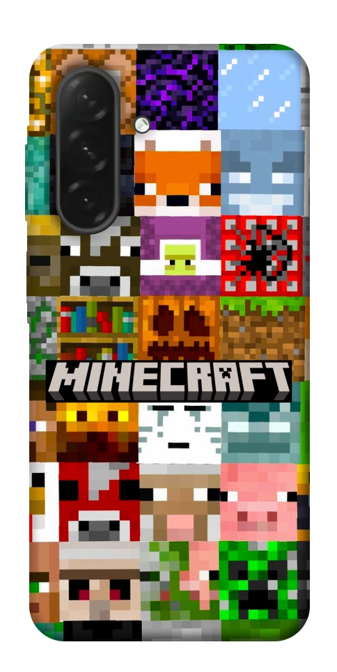 Чохол Minecraft collage для Galaxy A26 5G
