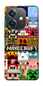Чохол Minecraft collage для Oppo А3х 4G