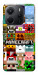 Чохол Minecraft collage для Xiaomi Redmi Note 14 4G (Int. version)